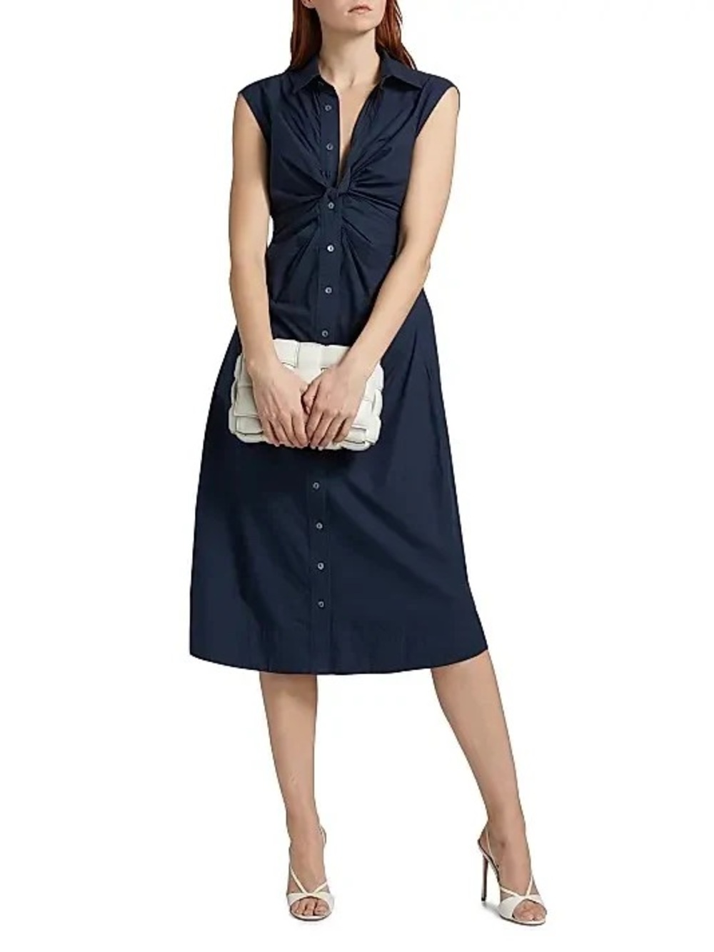 RAMY BROOK MIHAL MIDI DRESS - Navy